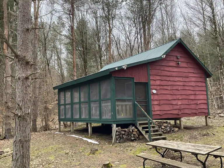 Image showcasing 72 Acres and an Off-Grid Hunting Cabin for $197,500!