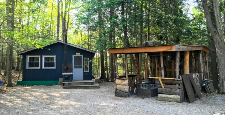 Image result for 8 Acres of Riverfront Land with Secluded Off Grid Cabin for $85,000